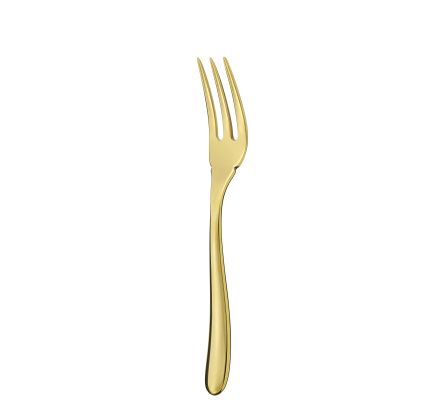 Gold Stainless Steel Fish Fork