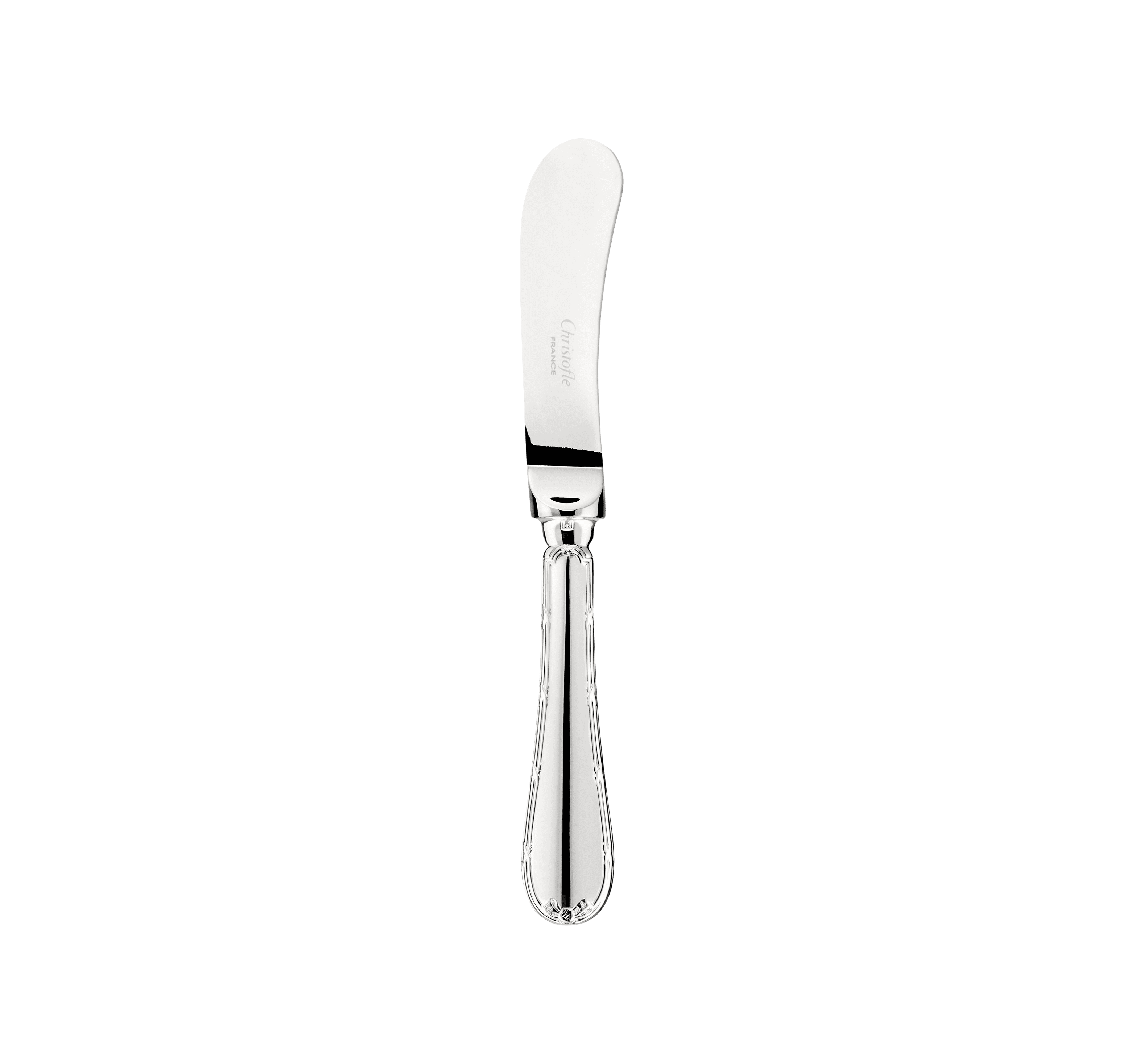 christofle butter spreader rubans  silver plated 1