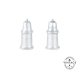 Salt and Pepper Shakers, Silwervare - Vintage