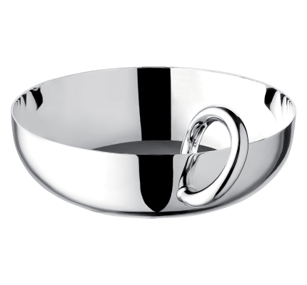 christofle bowl 14cm vertigo  silver plated 1