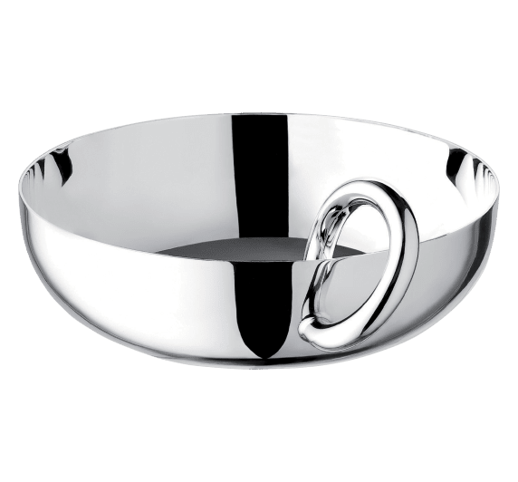 christofle bowl 14cm vertigo  silver plated 1