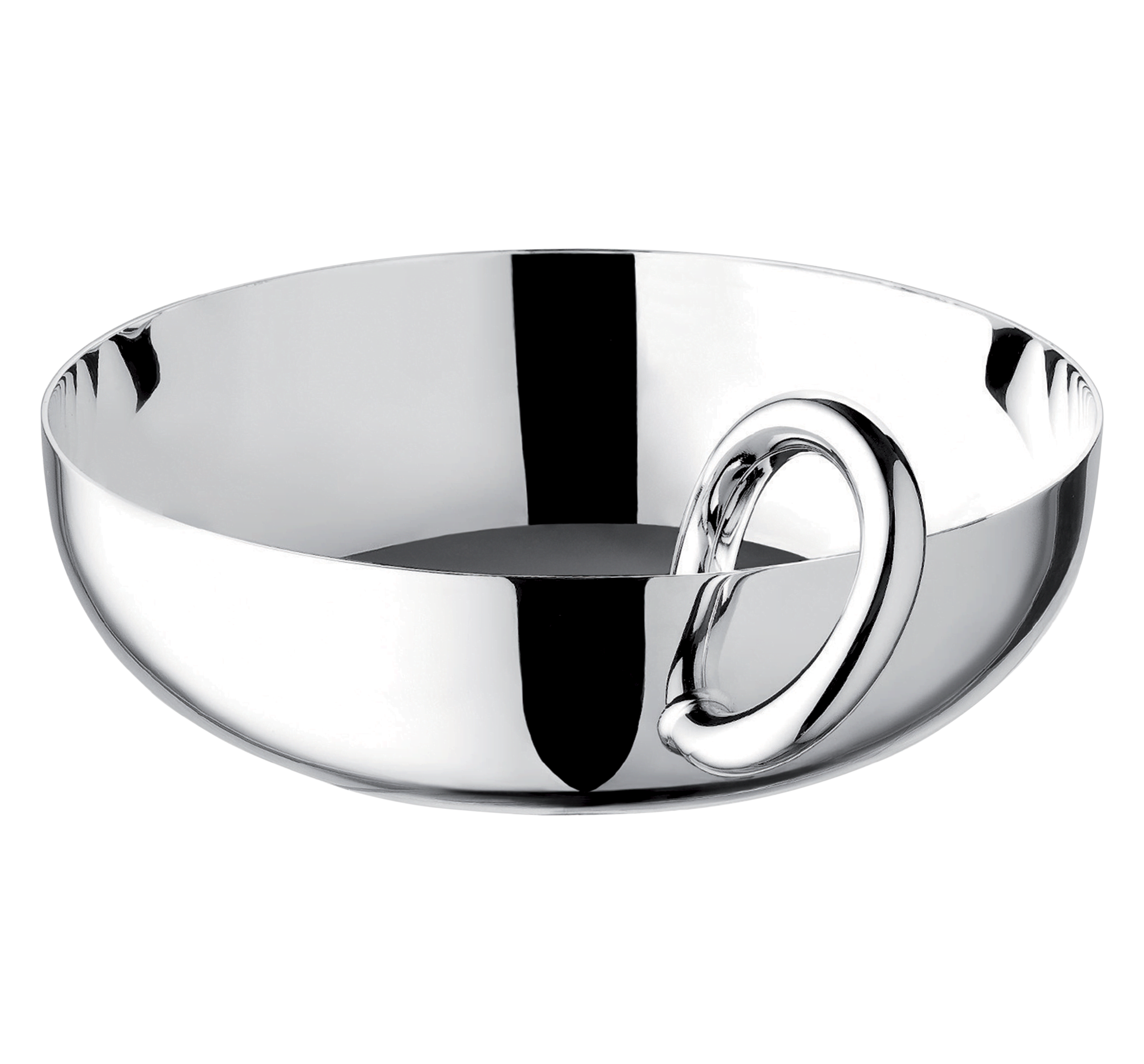 Medium Silver-Plated Snack/Trinket Bangle Bowl