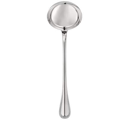 christofle louche à potage en métal argenté 0
