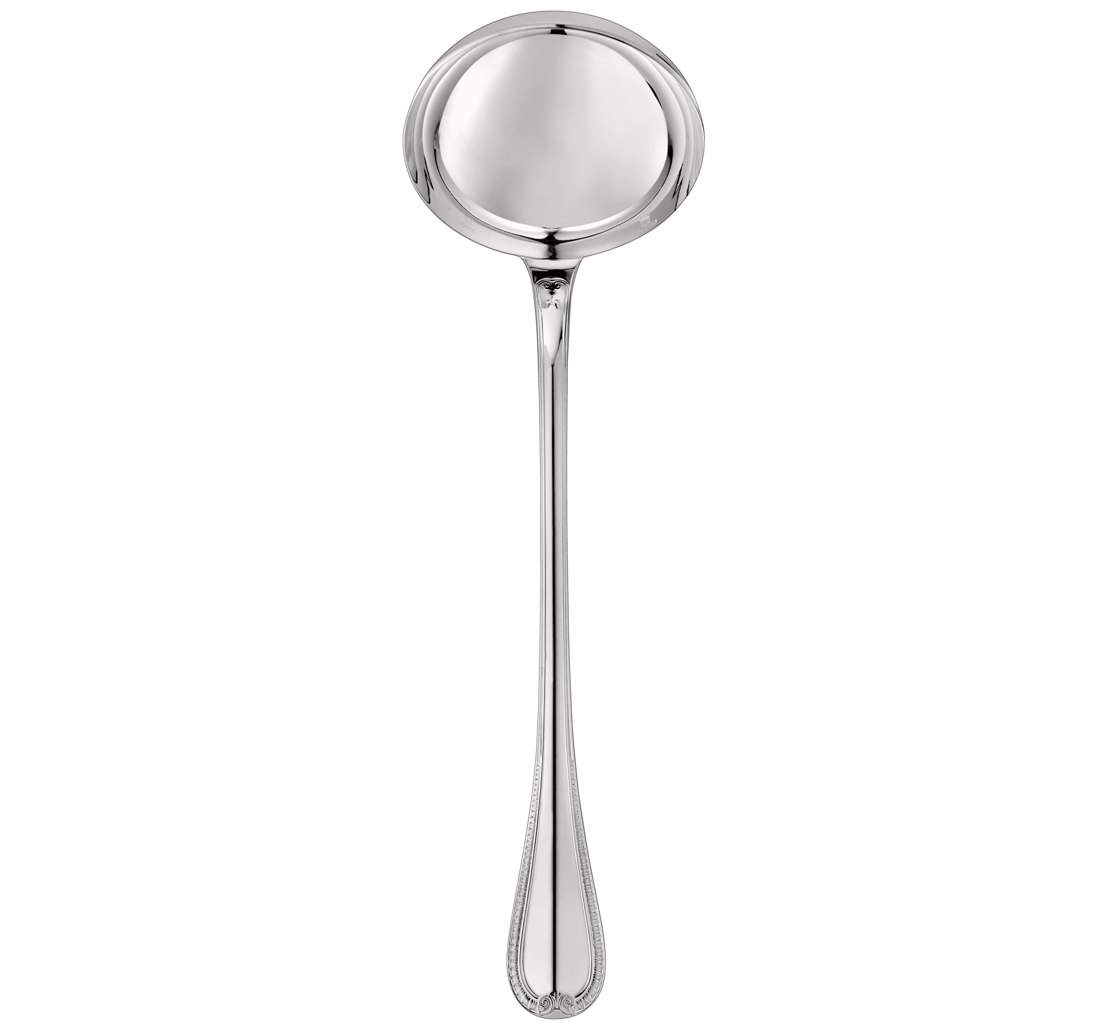 christofle louche à potage en métal argenté 0