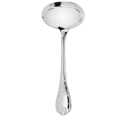 christofle gravy ladle marly  silver plated 1