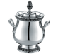 christofle sugar bowl malmaison  silver plated 4