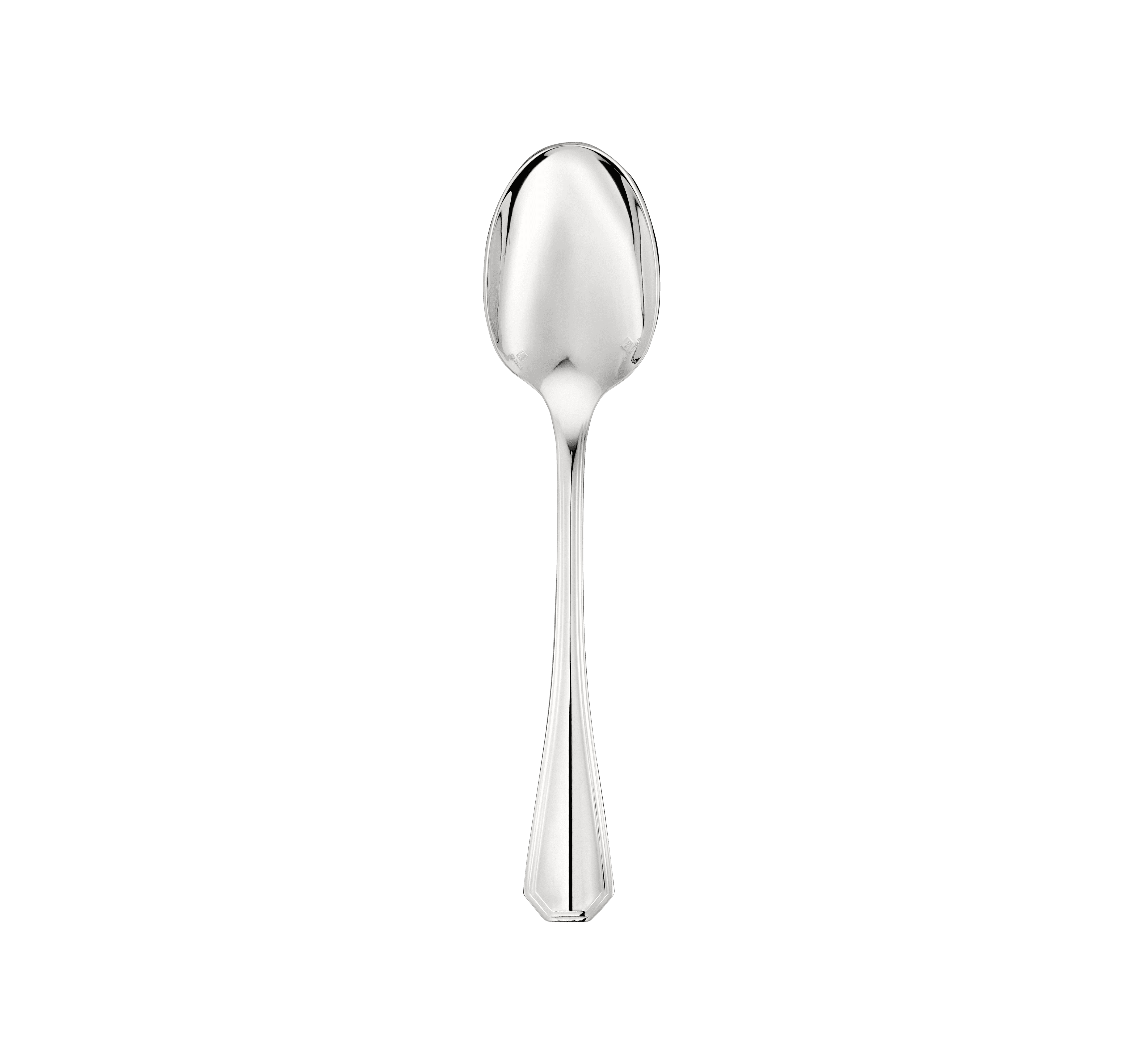 christofle cuillère à dessert en métal argenté 1