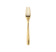 christofle stainless steel dessert fork - gold colour 2